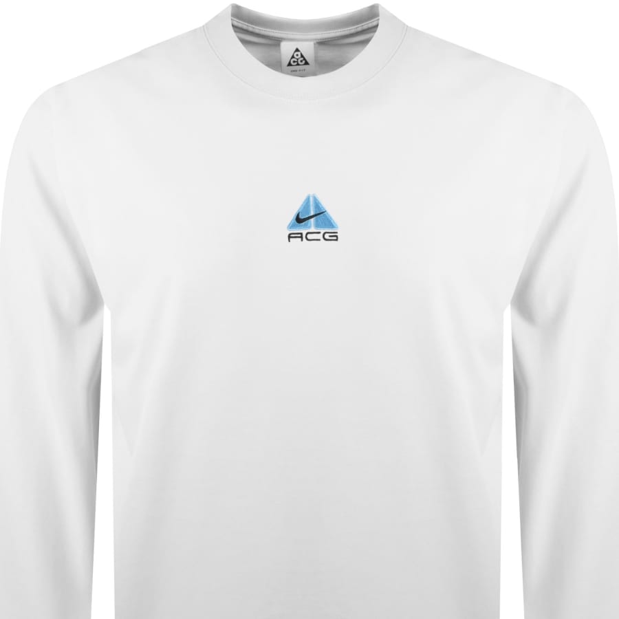 Nike ACG Lungs Long Sleeve T Shirt White
